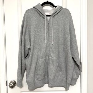 Victoria’s Secret Cotton Fleece Full Zip Hoodie